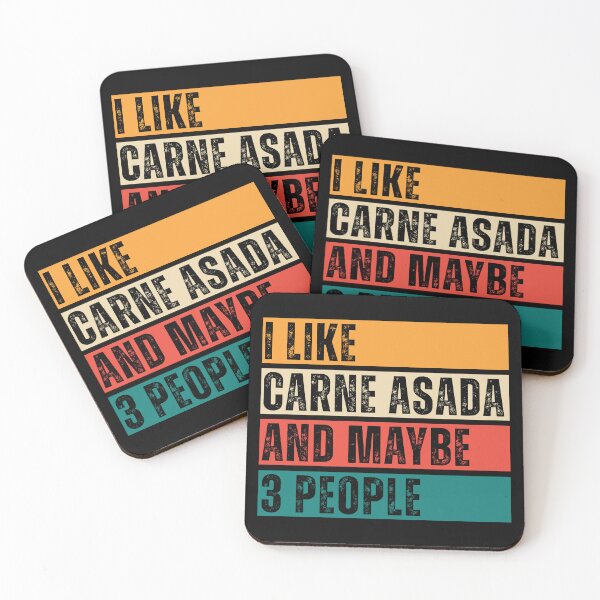 Item preview, Retro I Like Carne Asada designed and sold by kamrankhan.