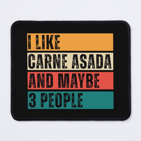 Item preview, Retro I Like Carne Asada designed and sold by kamrankhan.