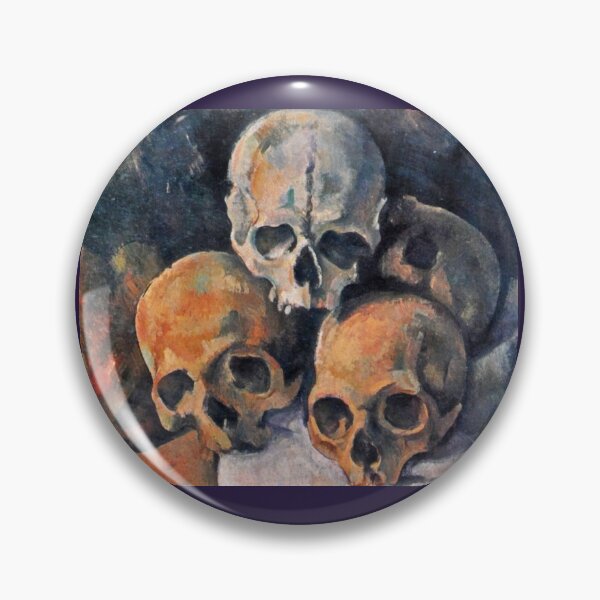 Item preview, Still life with Skulls by Cezanne. Vintage art work digitally enhanced designed and sold by CristalleLisa.