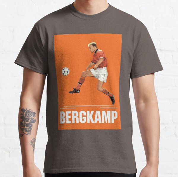 Men's 2022 Fashion Style T-Shirt Hot sale gunners Dennis Bergkamp