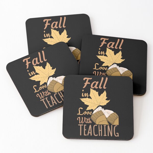 Item preview, Autumn Teaching Passion - Fall in Love with Teaching, Thanksgiving Classroom Inspiration, Educator's Dedication designed and sold by Thevulcano.