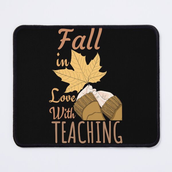 Item preview, Autumn Teaching Passion - Fall in Love with Teaching, Thanksgiving Classroom Inspiration, Educator's Dedication designed and sold by Thevulcano.