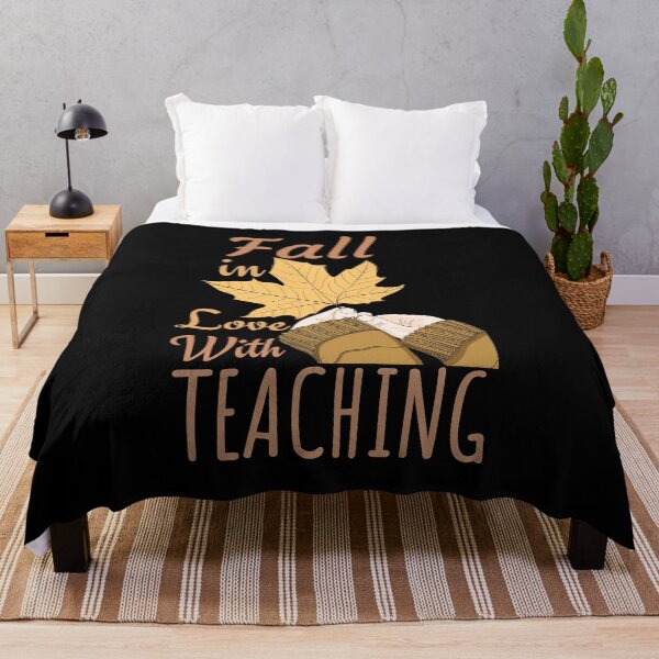Item preview, Autumn Teaching Passion - Fall in Love with Teaching, Thanksgiving Classroom Inspiration, Educator's Dedication designed and sold by Thevulcano.