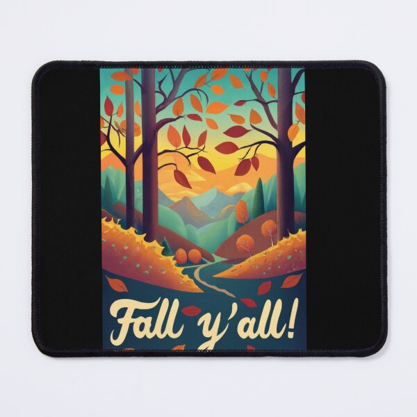 Item preview, Fall Y’all Mountain Forest Scene  designed and sold by missdebi27.