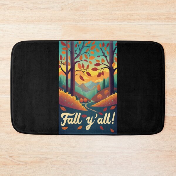 Item preview, Fall Y’all Mountain Forest Scene  designed and sold by missdebi27.