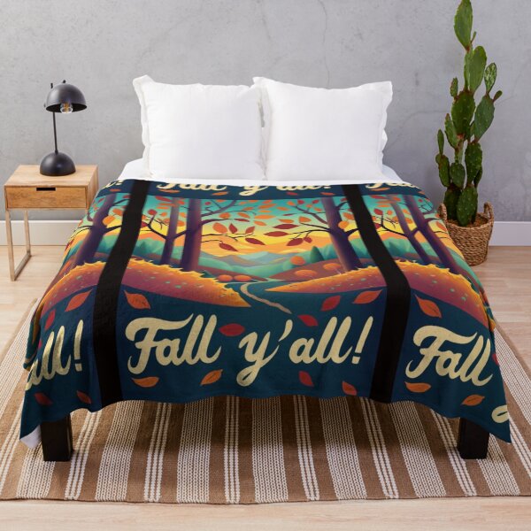 Item preview, Fall Y’all Mountain Forest Scene  designed and sold by missdebi27.