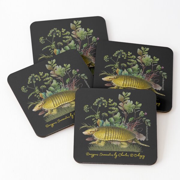 Item preview, Dasypus Sexcinctus by Charles D'Orbigny designed and sold by smirey designs.