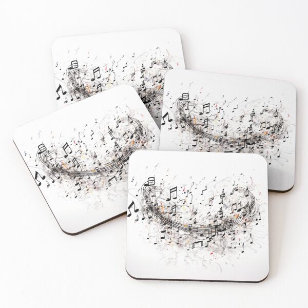 Item preview, random dancing musical notes designed and sold by DanieWoods.