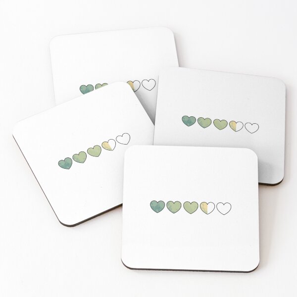 Item preview, Hearts of Life (Green) designed and sold by AutumnAzalea.