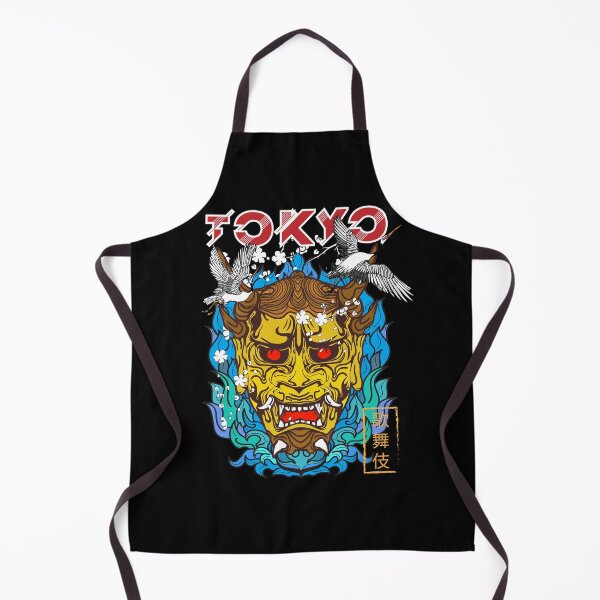 Item preview, Kabuki Mask japan style. designed and sold by MusixT-Shirt.