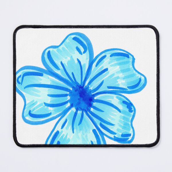 Item preview, Blue Hibiscus Inspired Flower designed and sold by lgoldstein.