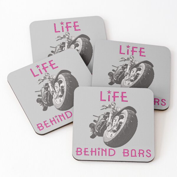 Item preview, Motorcycle Life Behind Bars Motto Love Bike Life designed and sold by TheTSpot.