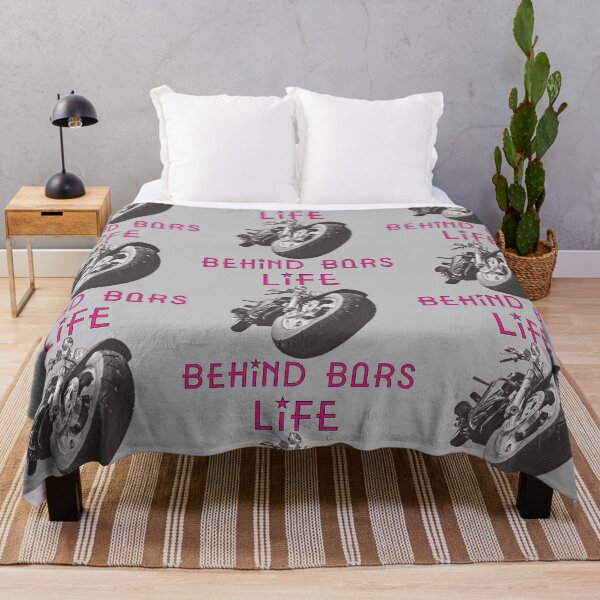 Item preview, Motorcycle Life Behind Bars Motto Love Bike Life designed and sold by TheTSpot.