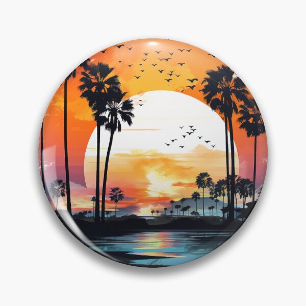 Item preview, California Sunset Watercolor designed and sold by x227man.