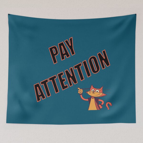 Item preview, Pay Attention designed and sold by Glamalt.