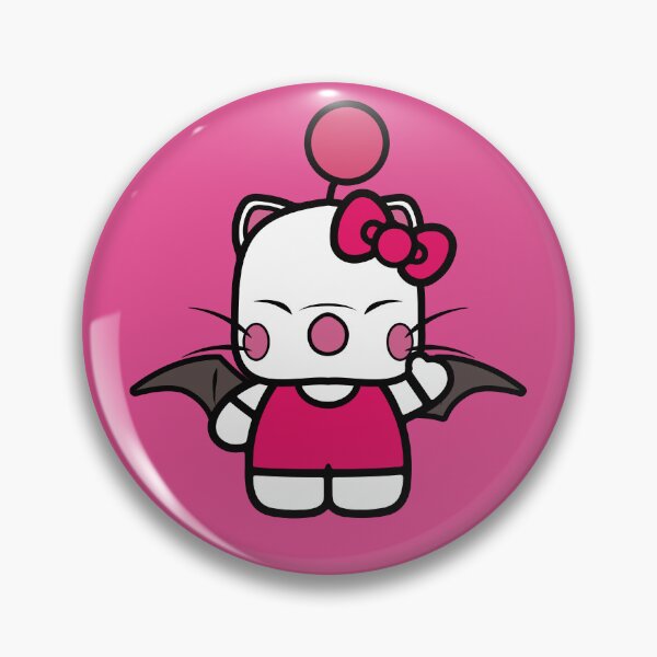 Item preview, Hello Moogle Pink designed and sold by animinimal.