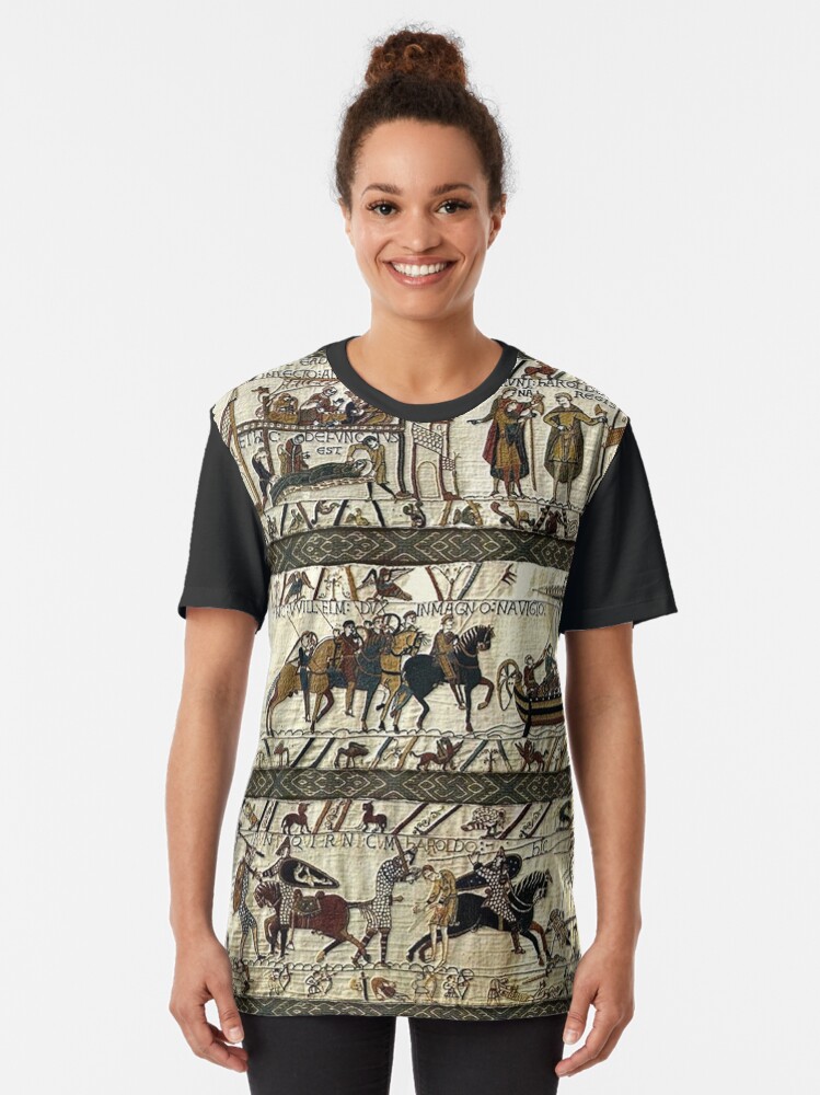 "Bayeux Tapestry" Tshirt for Sale by KATIUSKA Redbubble bayeux