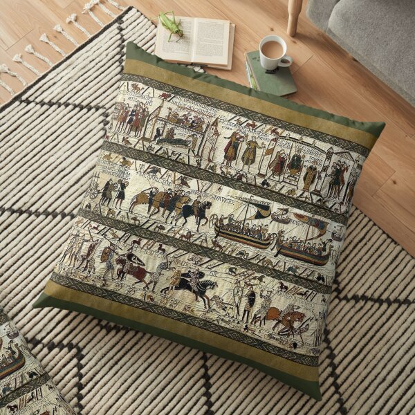 Bayeux Tapestry Floor Pillow
