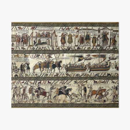 Bayeux Tapestry Art Board Print