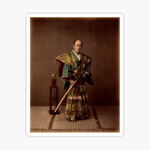 Item preview, Samurai, 1890s, Japan designed and sold by Photos of Japan.