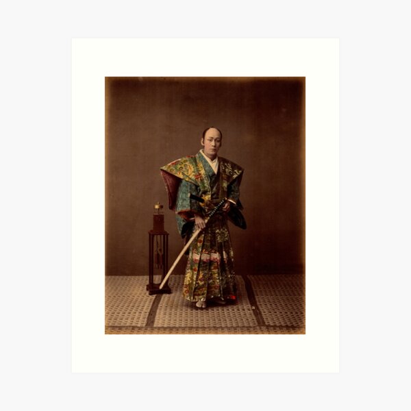 Item preview, Samurai, 1890s, Japan designed and sold by Photos of Japan.