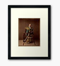Samurai, 1890s, Japan Framed Print