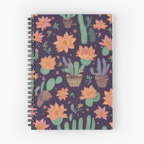 Item preview, Cactus Blossoms in Abstract Floral Patterns designed and sold by FemmeFlair.
