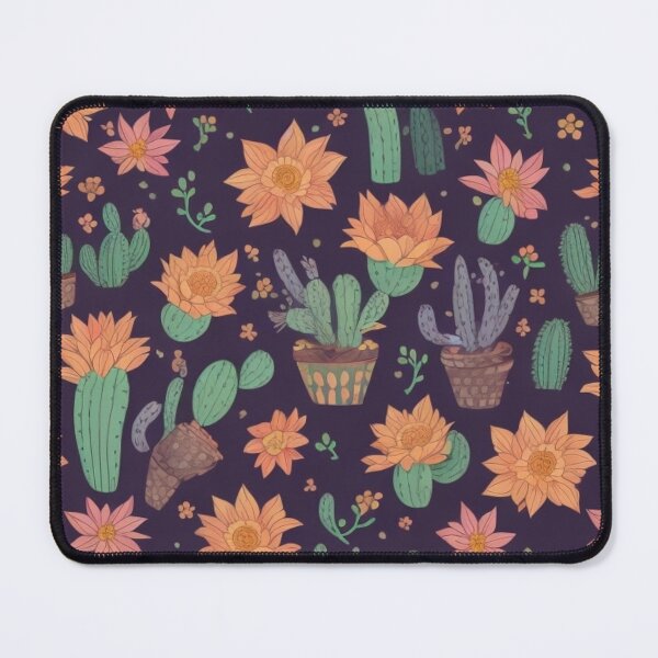 Item preview, Cactus Blossoms in Abstract Floral Patterns designed and sold by FemmeFlair.