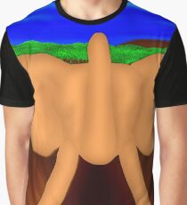 Hidden Elephant Temple Graphic T-Shirt
