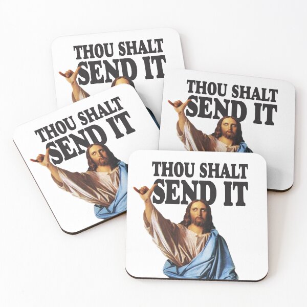 Item preview, Thou Shalt Send It Jesus designed and sold by D4mon.