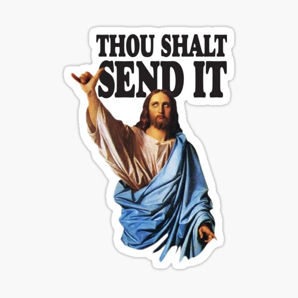 Item preview, Thou Shalt Send It Jesus designed and sold by D4mon.