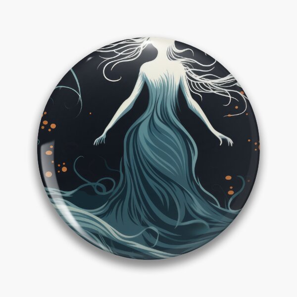 Item preview, Witch Dance - Blue dress with Orange Magic designed and sold by DigitlEmporium.