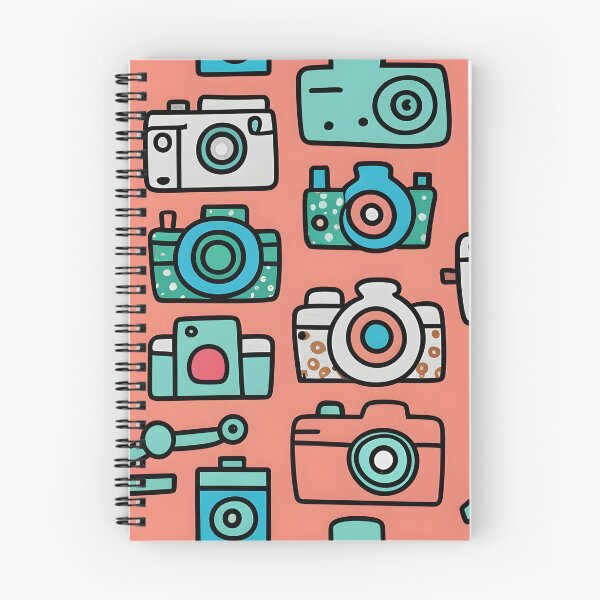 Item preview, seamless pattern camera designed and sold by deviatepolo.