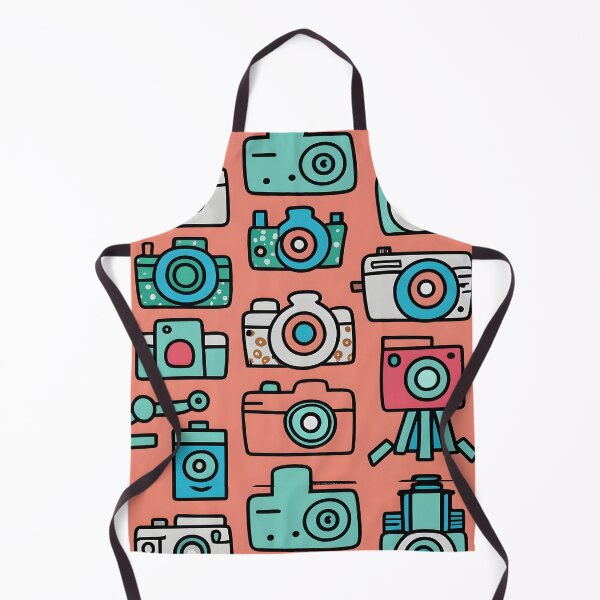 Item preview, seamless pattern camera designed and sold by deviatepolo.