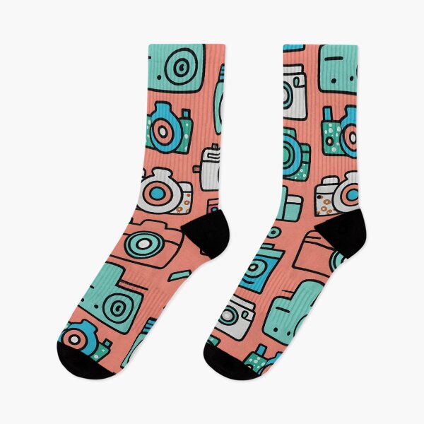 Item preview, seamless pattern camera designed and sold by deviatepolo.