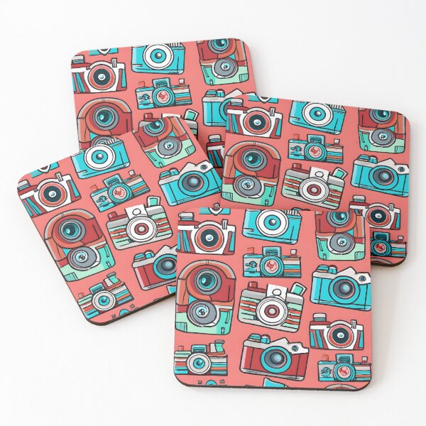 Item preview, seamless pattern camera designed and sold by deviatepolo.