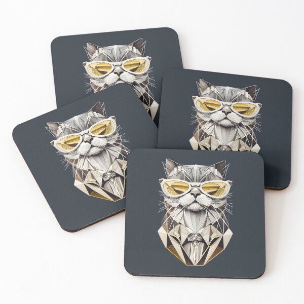 Item preview, The Elegant Feline: Don Cat in Full Swing designed and sold by JackJazz.