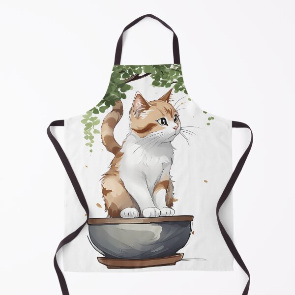 Item preview, Cat bonsai - Tranquil Bonsai Kitty in Japanese Art designed and sold by Mechanical-Artt.