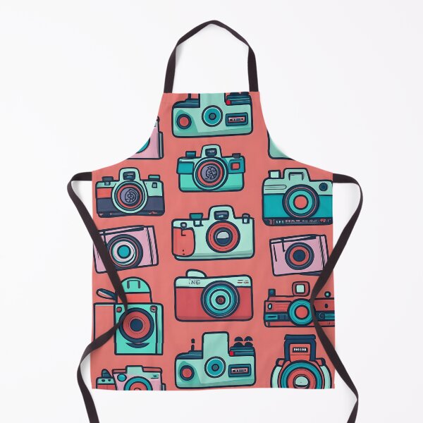 Item preview, seamless pattern camera designed and sold by deviatepolo.