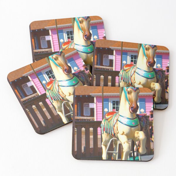 Item preview, A Fun Carousel Horse at Smithville New Jersey  designed and sold by BradKnorrArt.