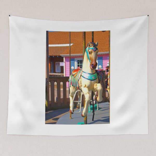 Item preview, A Fun Carousel Horse at Smithville New Jersey  designed and sold by BradKnorrArt.