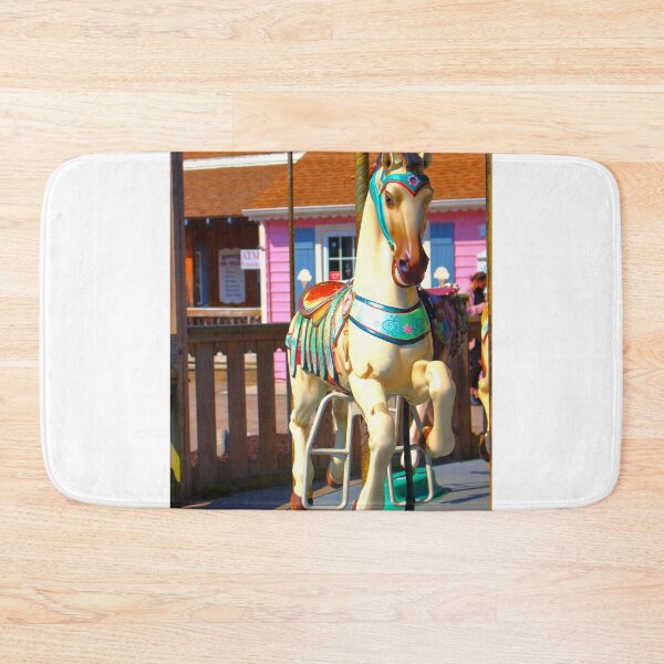 Item preview, A Fun Carousel Horse at Smithville New Jersey  designed and sold by BradKnorrArt.