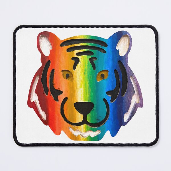 Item preview, Rainbow Tiger designed and sold by SavannaHandmade.