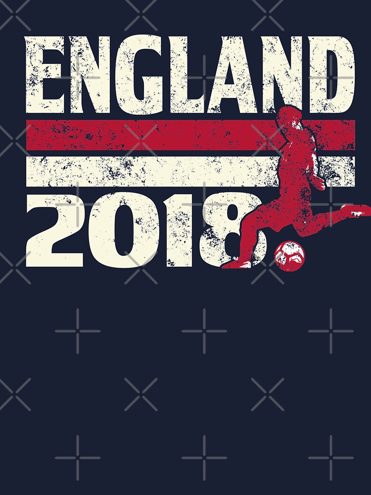 KIDS Russia 2018 World Cup  Football Personalised England Union Jack T shirt 
