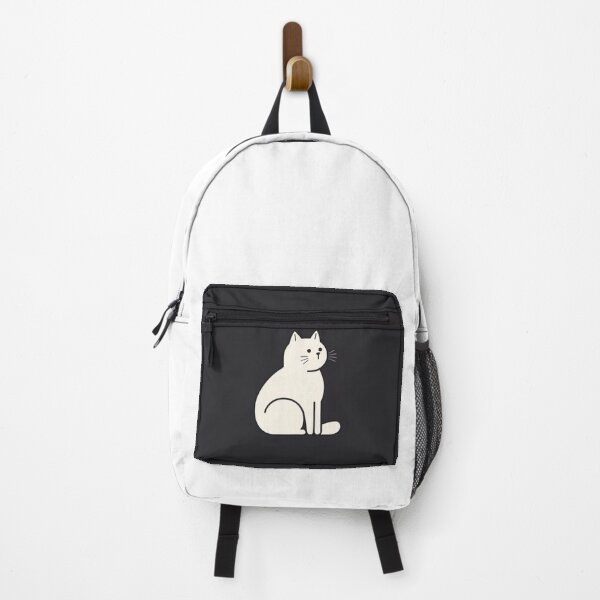 Item preview, White cat at night. designed and sold by Theerapong Masanong.