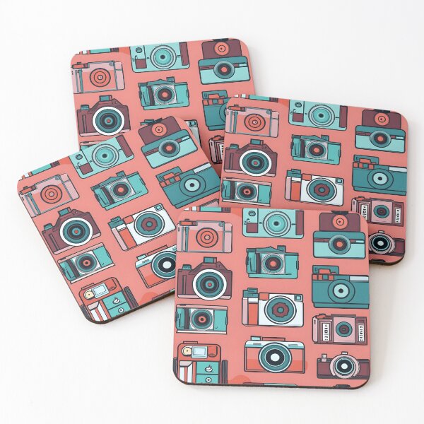 Item preview, seamless pattern camera designed and sold by deviatepolo.