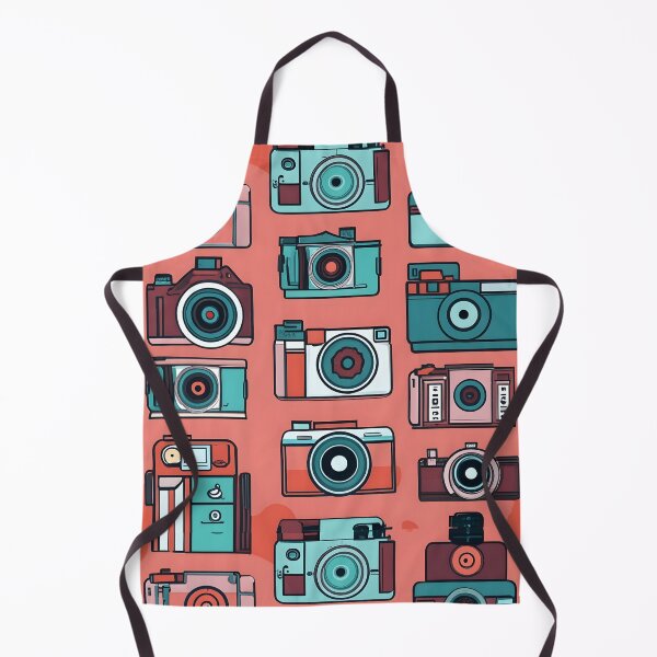 Item preview, seamless pattern camera designed and sold by deviatepolo.