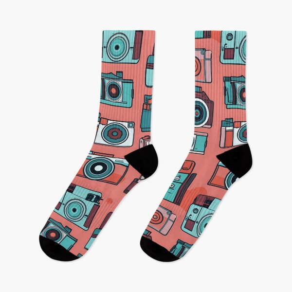 Item preview, seamless pattern camera designed and sold by deviatepolo.