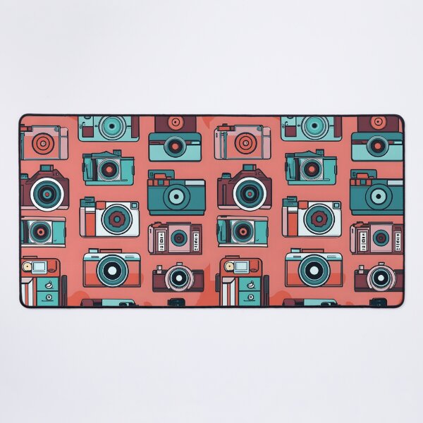 Item preview, seamless pattern camera designed and sold by deviatepolo.