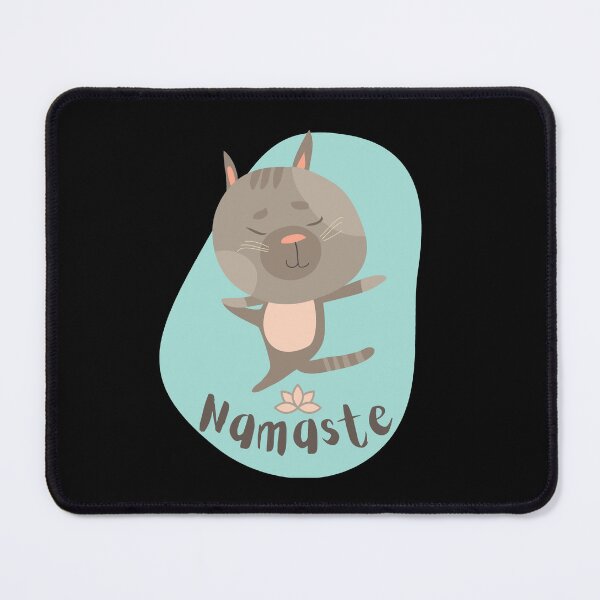 Item preview, Namaste Cat Yoga Pose designed and sold by dmr studio.